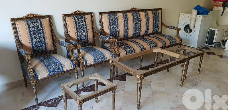 طقم صالون حفر كلاسيك 1