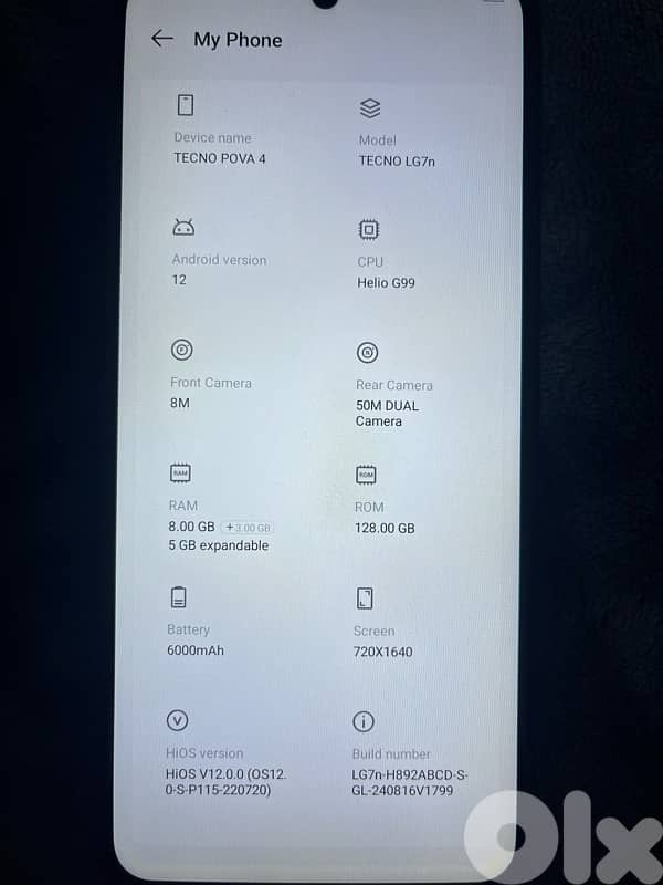 Tecno Pova 4 128GB 2