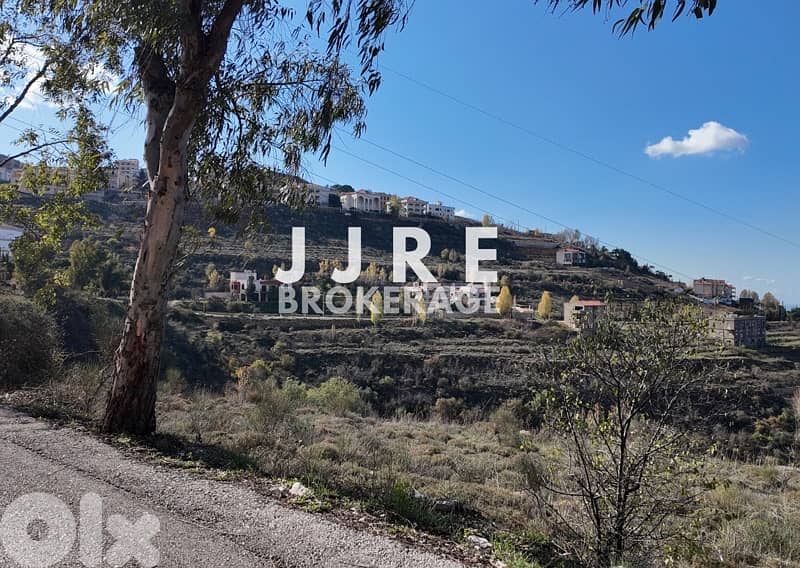 Prime Location Land In Bhamdoun For Sale / أرض في بحمدون للبيع 1