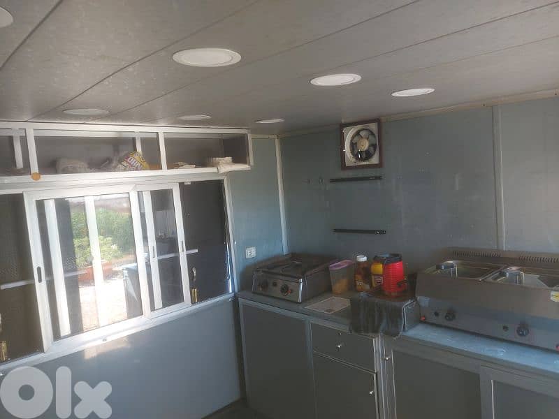 للبيع كيوسك مطعم 4