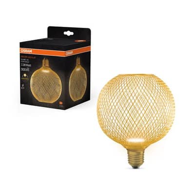 osram decor led flat globe