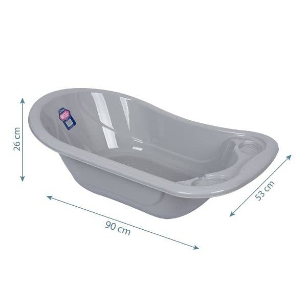 Sevi bebe Baby Bathtub with Drain 2