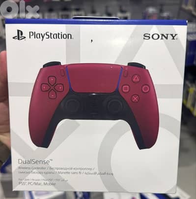 Sony Ps5 Dual sense Cosmic  Red