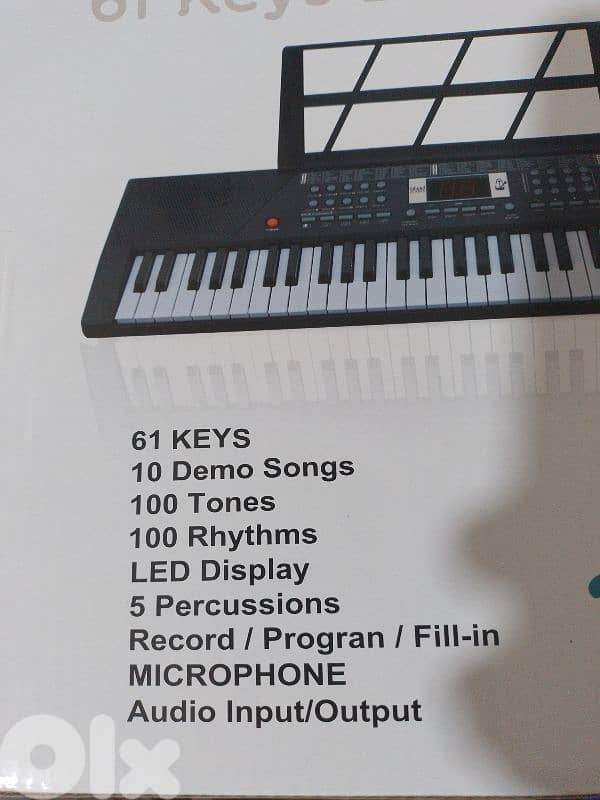 61 keys electronic keyboard 1