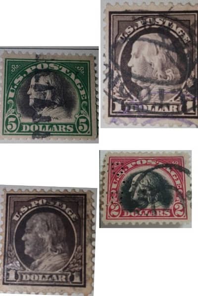 USA old stamps