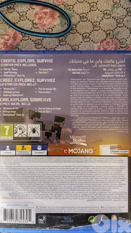 Minecraft ps4 1