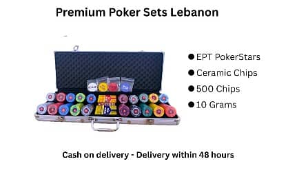 Premium Poker Sets Lebanon - EPT Pokerstars