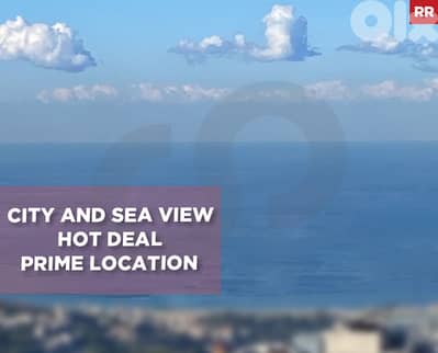 city and sea view, prime location, aley, aitat/عيتات REF#RR130455