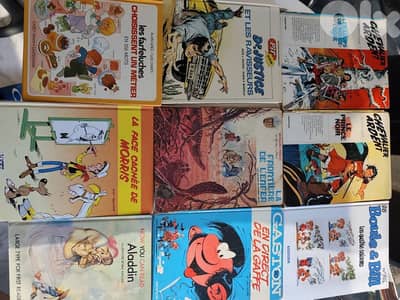 grande collection de 29 livres bande dessinees,en tres bon etat
