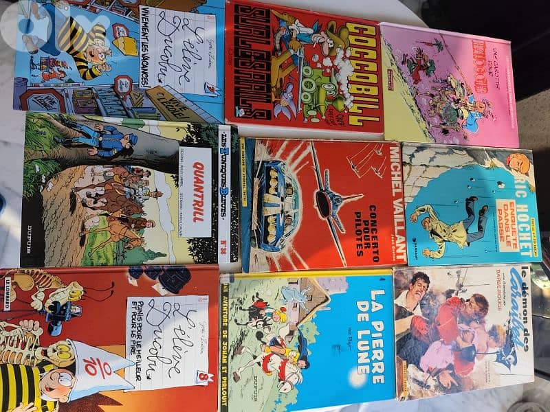grande collection de 29 livres bande dessinees,en tres bon etat 1
