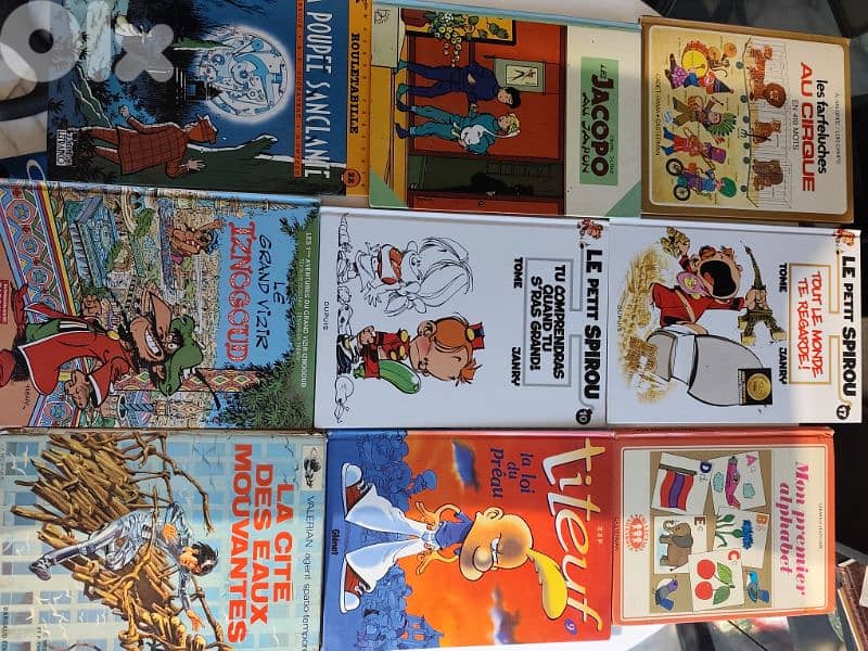 grande collection de 29 livres bande dessinees,en tres bon etat 2
