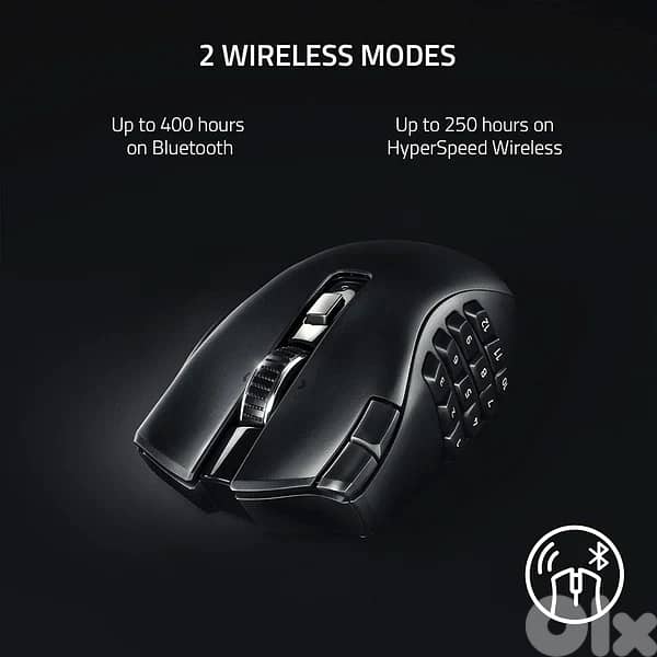 Razer Naga V2 HyperSpeed Wireless MMO Gaming Mouse 2