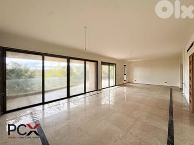 Apartment for Sale in Baabda | Mountain View | Terrace