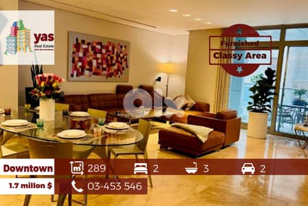 Downtown 289m2 | Furnished Flat | Luxury | Classy Area | SKH