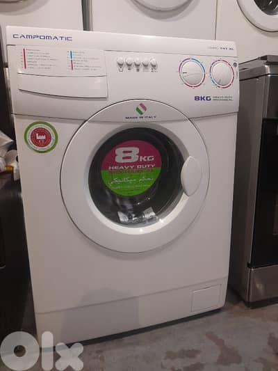 غساله كامبوماتك ايطالي 8 كيلو