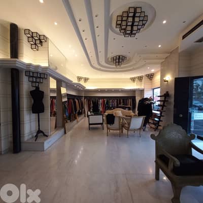 Shop of 100sqm in Jal el Dib 2 steps away from the highway for rent