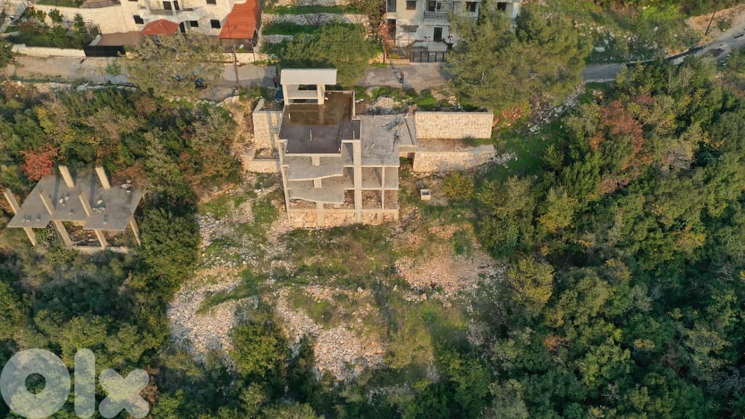 RWB195PK - Land with core and shell villa for sale in Zaaitre Keserwan 3