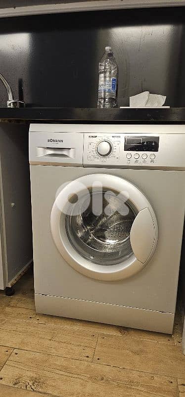Bomann washing machine used.