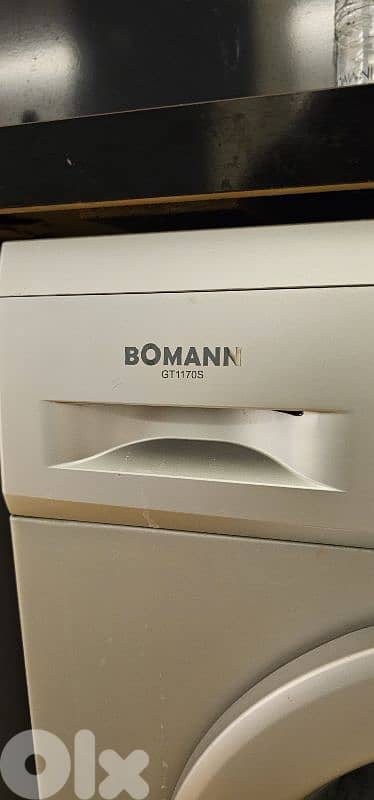 Bomann washing machine used. 4