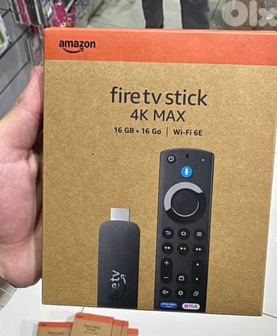 Amazon fire tv stick 4k max 2nd gen 16gb Wi-Fi 6e 53$