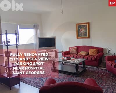 City and sea view, prime location, achrafieh/الأشرفية REF#EP129568