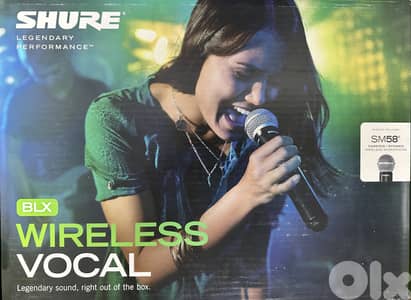 Shure wireless microphone qty 2