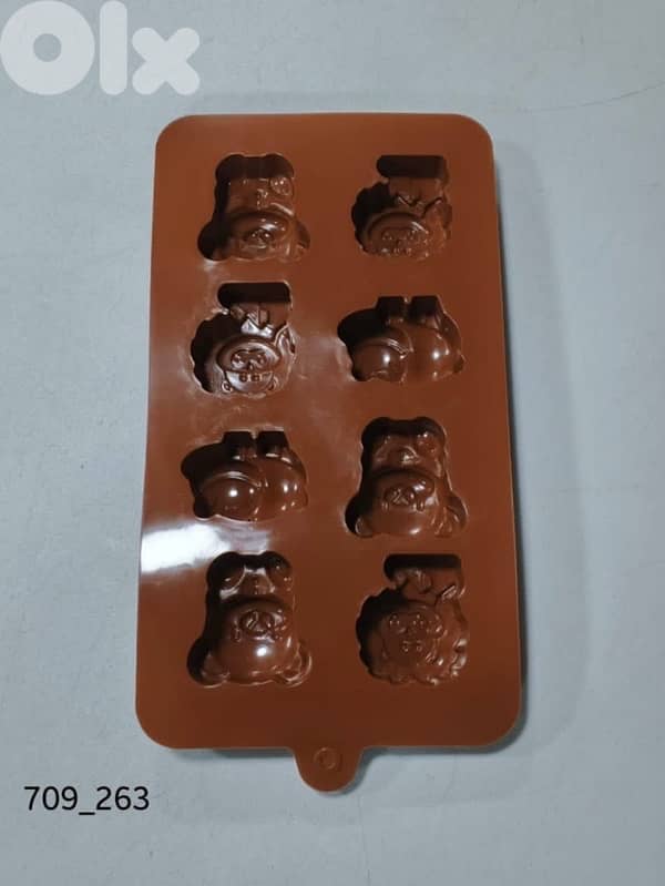 قالب سيلكون  للشوكولا 2