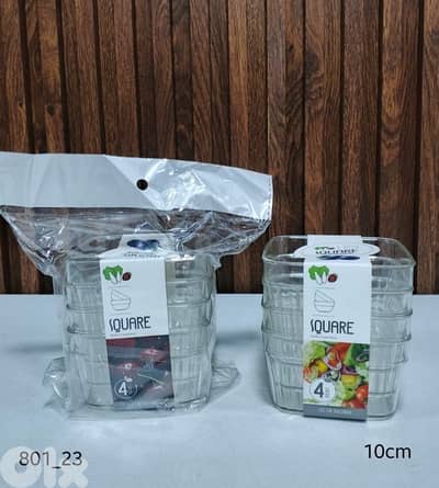 زبادي بلكسي شكل مستطيل *4