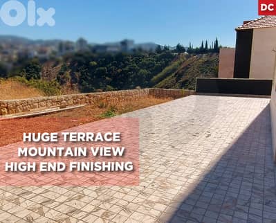 Huge terrace- Mountain view- High end finishing- EDDEH / REF#DC128769