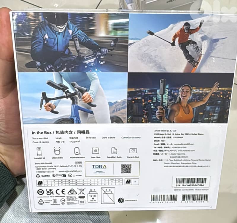 Insta360 x5 8k 360 Action Camera 1