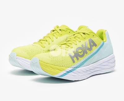 Hoka Rocket X carbon-plated shoes