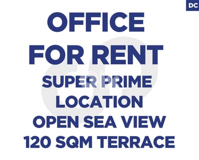 Office for Rent with 120 SQM Terrace IN JBEIL  ! REF#DC130471 !