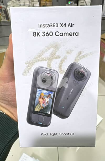 Insta360 X4 Air 8k 360 Camera 340$