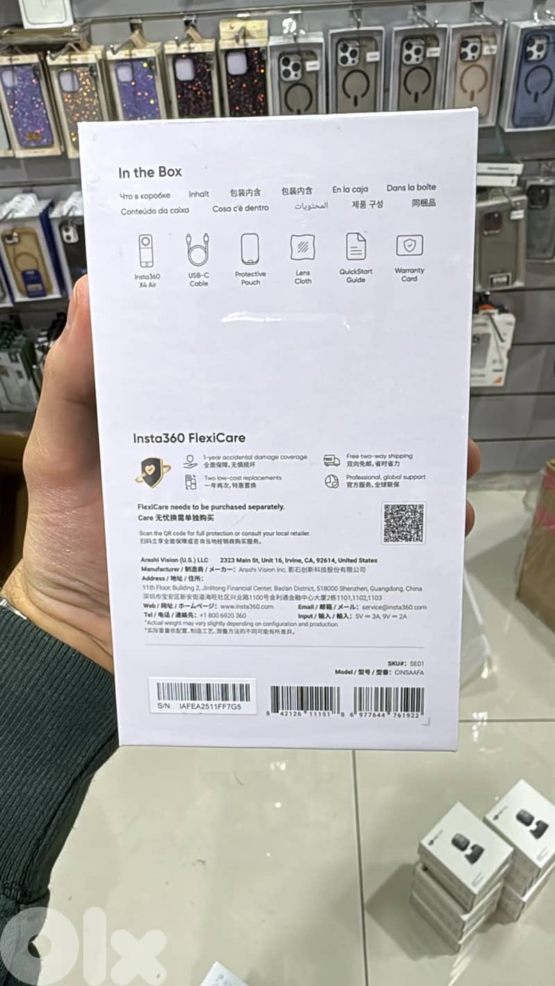 Insta360 X4 Air 8k 360 Camera 340$ 1