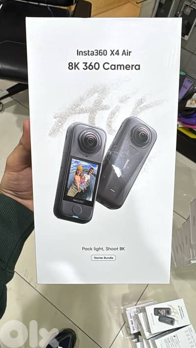 Insta360 X4 Air 8k 360 Camera starter bundle 390$