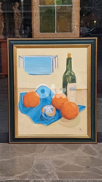 لوحة رسم زيتي اوروبية