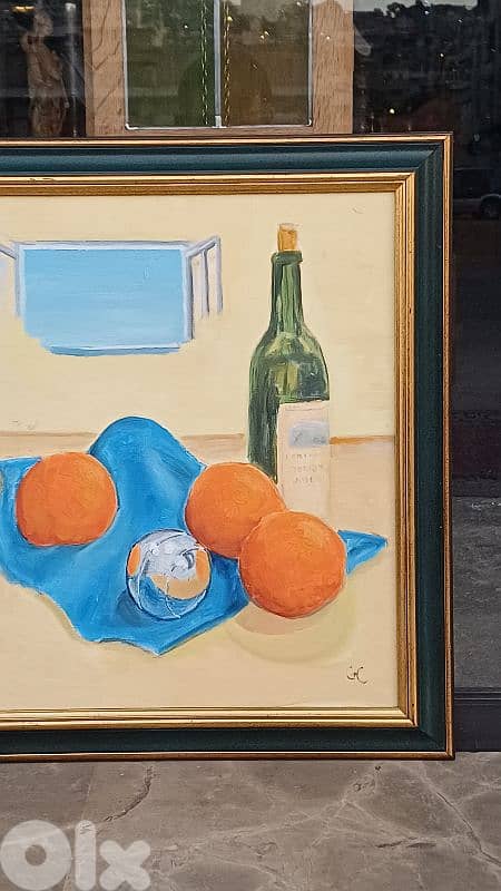 لوحة رسم زيتي اوروبية 3