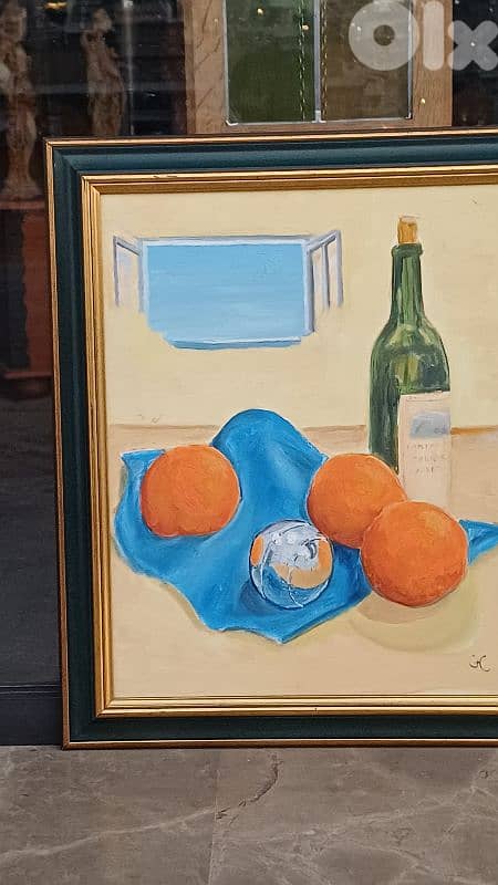 لوحة رسم زيتي اوروبية 4