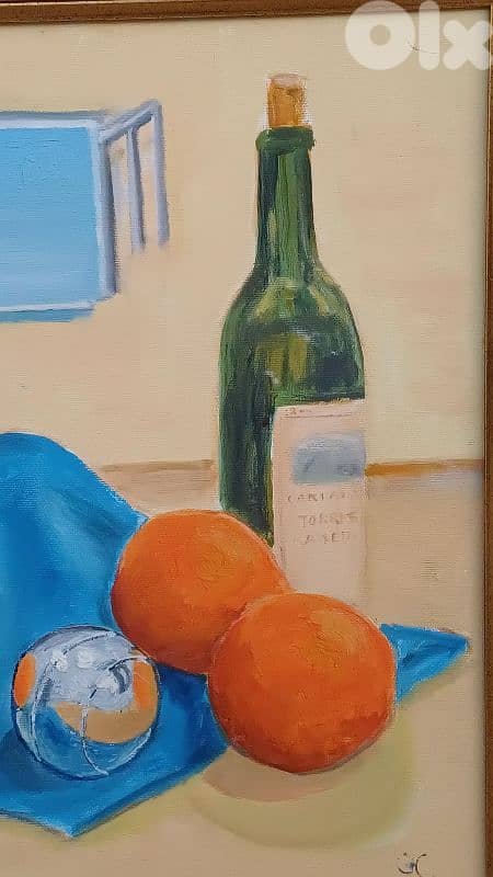 لوحة رسم زيتي اوروبية 7