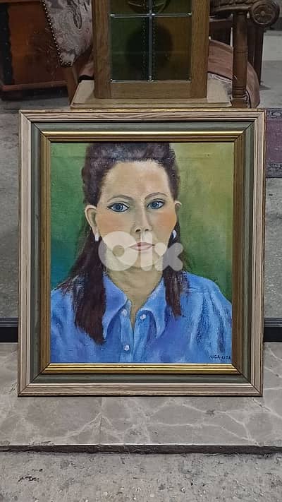 لوحة رسم زيتي اوروبية