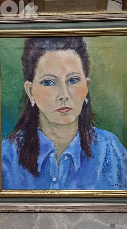 لوحة رسم زيتي اوروبية 3