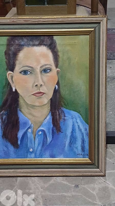 لوحة رسم زيتي اوروبية 5