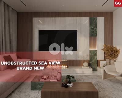 unobstructed sea view, brand new, baabda, yarzeh/يرزه REF#GG130472