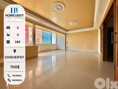 Spacious Apartment for Rent in Choueifat
