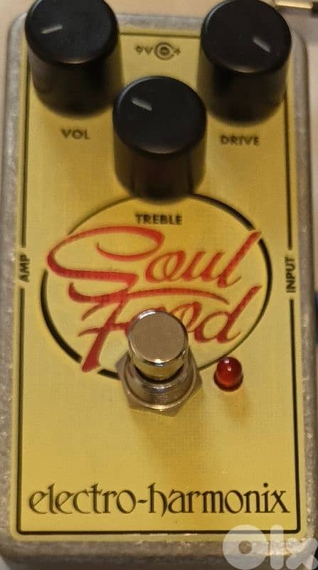 Electro-Harmonix 'Soul Food' Overdrive Pedal for Electric Guitar 2