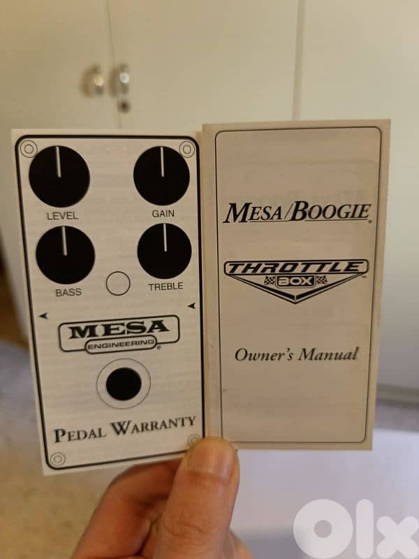 Mesa-Boogie Throttle Box Distortion Pedal for Electric Guitar 4
