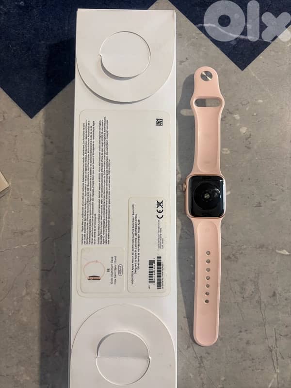 apple watch se rose gold 40mm 1