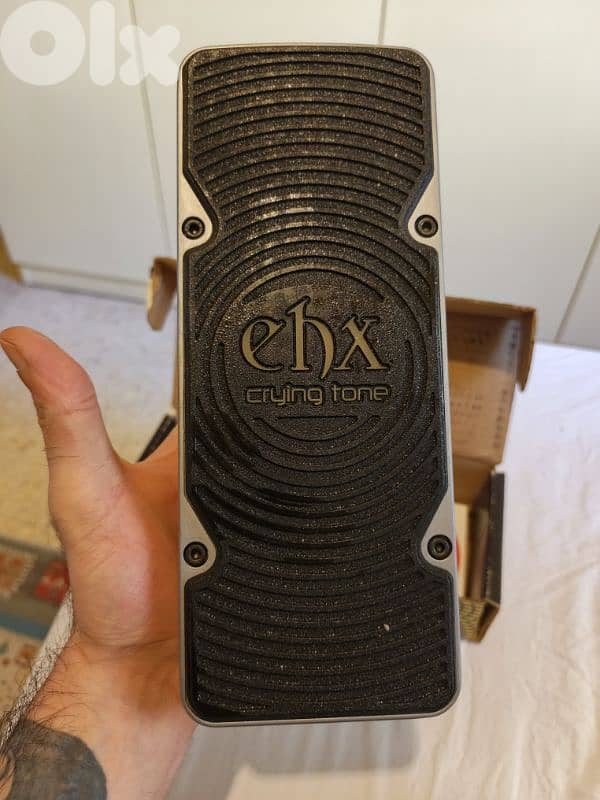 Electro-Harmonix Crying Tone Wah Pedal for Electric Guitar 1