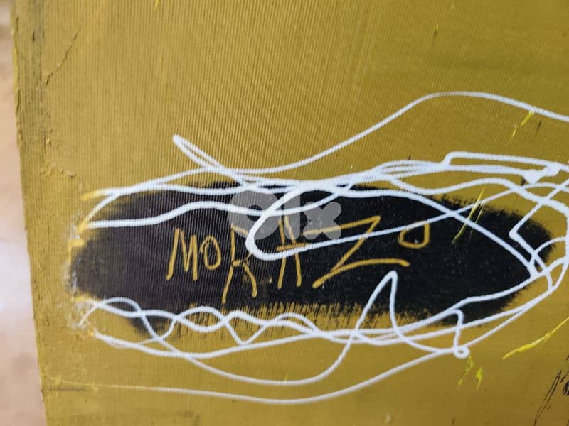 لوحة اكريليك رائعة الجمال للفنان مورازو جنجن طول ١,١٦ وعرض ٩٧ 2