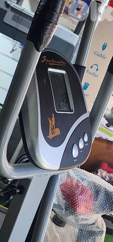 Eliptical Bike Cardio Machine Geo Gym Equipment معدات رياضية متنوعة 3